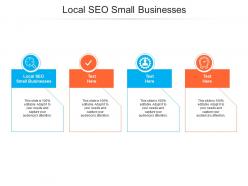 Local seo small businesses ppt powerpoint presentation icon microsoft cpb