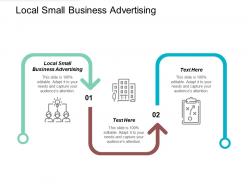 Local small business advertising ppt powerpoint presentation file vector cpb