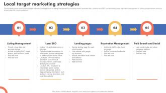 Local Target Marketing Strategies Types Of Target Marketing Strategies