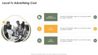 Local Tv Advertising Cost In Powerpoint And Google Slides Cpb