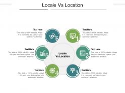 Locale vs location ppt powerpoint presentation pictures format ideas cpb