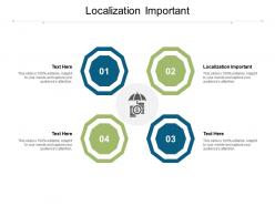 Localization important ppt powerpoint presentation file example topics cpb