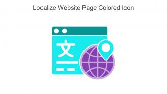 Localize Website Page Colored Icon In Powerpoint Pptx Png And Editable Eps Format