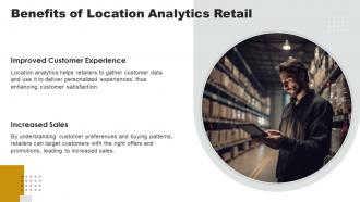 Location Analytics Retail powerpoint presentation and google slides ICP Colorful Informative