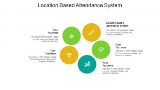 Location based attendance system ppt powerpoint presentation inspiration ideas cpb