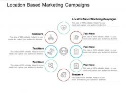 Location based marketing campaigns ppt powerpoint presentation gallery background images cpb