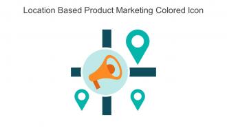 Location Based Product Marketing Colored Icon In Powerpoint Pptx Png And Editable Eps Format
