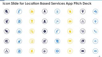 Location based services app pitch deck ppt template