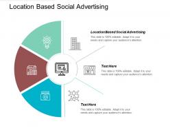Location based social advertising ppt powerpoint presentation gallery backgrounds cpb