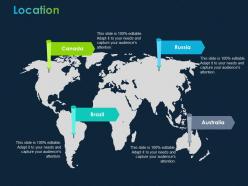 Location geographical ppt powerpoint presentation file graphics example