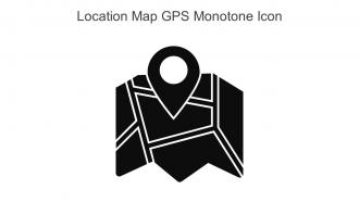 Location Map Gps Monotone Icon In Powerpoint Pptx Png And Editable Eps Format