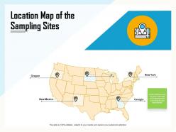 Location map of the sampling sites new york ppt powerpoint presentation gallery influencers