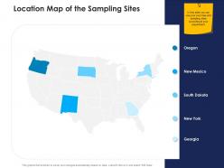 Location map of the sampling sites urban water management ppt inspiration