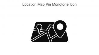 Location Map Pin Monotone Icon In Powerpoint Pptx Png And Editable Eps Format