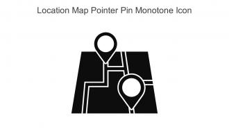 Location Map Pointer Pin Monotone Icon In Powerpoint Pptx Png And Editable Eps Format