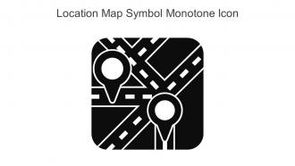 Location Map Symbol Monotone Icon In Powerpoint Pptx Png And Editable Eps Format