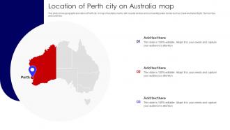 Location Of Perth City On Australia Map