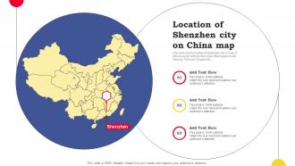 Location Of Shenzhen City On China Map