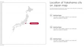Location Of Yokohama City On Japan Map