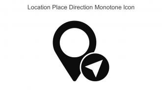Location Place Direction Monotone Icon In Powerpoint Pptx Png And Editable Eps Format