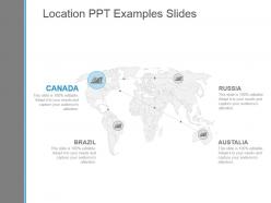 Location Ppt Examples Slides