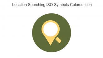 Location Searching ISO Symbols Colored Icon In Powerpoint Pptx Png And Editable Eps Format