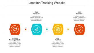 Location Tracking Website Ppt Powerpoint Presentation Infographic Template Themes Cpb