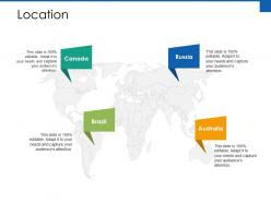 Location Trade Exhibition Ppt Powerpoint Presentation File Example