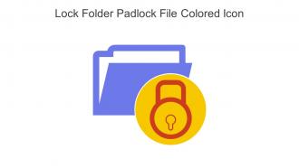 Lock Folder Padlock File Colored Icon In Powerpoint Pptx Png And Editable Eps Format