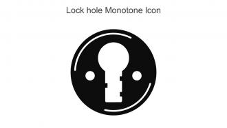 Lock Hole Monotone Icon In Powerpoint Pptx Png And Editable Eps Format