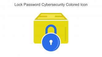 Lock Password Cybersecurity Colored Icon In Powerpoint Pptx Png And Editable Eps Format