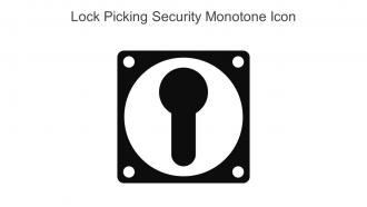 Lock Picking Security Monotone Icon In Powerpoint Pptx Png And Editable Eps Format