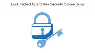 Lock Protect Guard Key Security Colored Icon In Powerpoint Pptx Png And Editable Eps Format