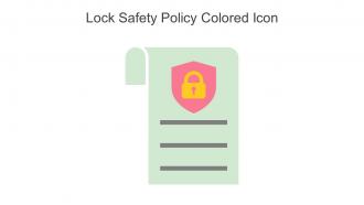 Lock Safety Policy Colored Icon In Powerpoint Pptx Png And Editable Eps Format