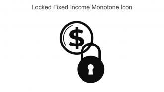 Locked Fixed Income Monotone Icon In Powerpoint Pptx Png And Editable Eps Format