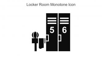 Locker Room Monotone Icon In Powerpoint Pptx Png And Editable Eps Format