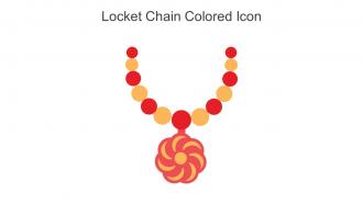 Locket Chain Colored Icon In Powerpoint Pptx Png And Editable Eps Format