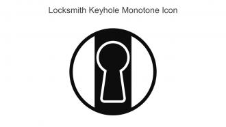 Locksmith Keyhole Monotone Icon In Powerpoint Pptx Png And Editable Eps Format