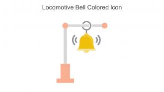 Locomotive Bell Colored Icon In Powerpoint Pptx Png And Editable Eps Format