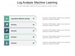 Log analysis machine learning ppt powerpoint presentation gallery aids cpb
