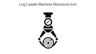 Log Loader Machine Monotone Icon In Powerpoint Pptx Png And Editable Eps Format