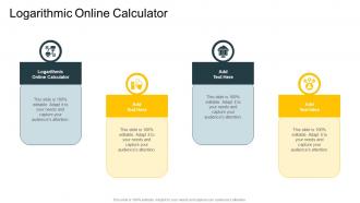 Logarithmic Online Calculator In Powerpoint And Google Slides Cpb