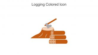 Logging Colored Icon In Powerpoint Pptx Png And Editable Eps Format