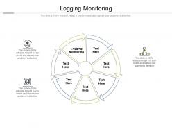 Logging monitoring ppt powerpoint presentation inspiration design ideas cpb