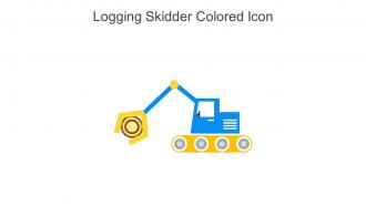 Logging Skidder Colored Icon In Powerpoint Pptx Png And Editable Eps Format