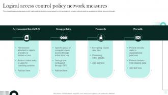 Logical Access Control Policy Network Measures