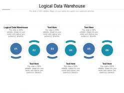 Logical data warehouse ppt powerpoint presentation summary smartart cpb