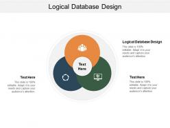 Logical database design ppt powerpoint presentation professional smartart cpb