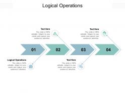 Logical operations ppt powerpoint presentation summary shapes cpb
