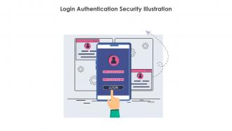 Login Authentication Security Illustration